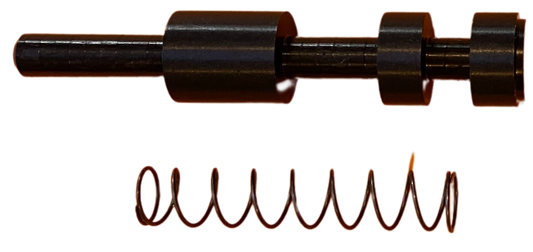 4L80E, TCC REGULATOR AND SPRING - GENTLY OVERSIZED, DROP IN - NO REAM