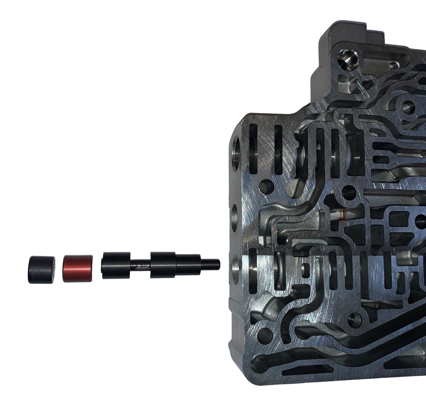TCC REGULATOR VALVE, SHUTTLE VALVE AND END PLUG