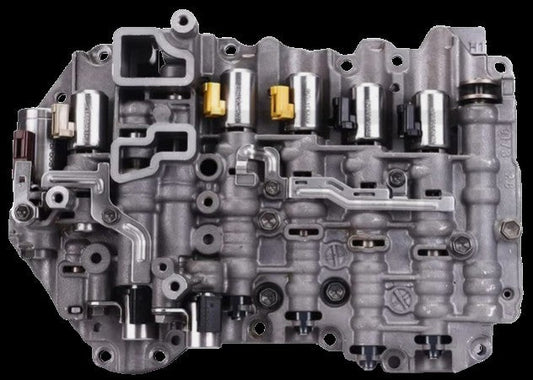 TF-60SN, 09G REBUILT VALVE BODY WITH SMALL CAN SOLENOIDS, 2009-UP, WITHOUT SWITCHES, E1