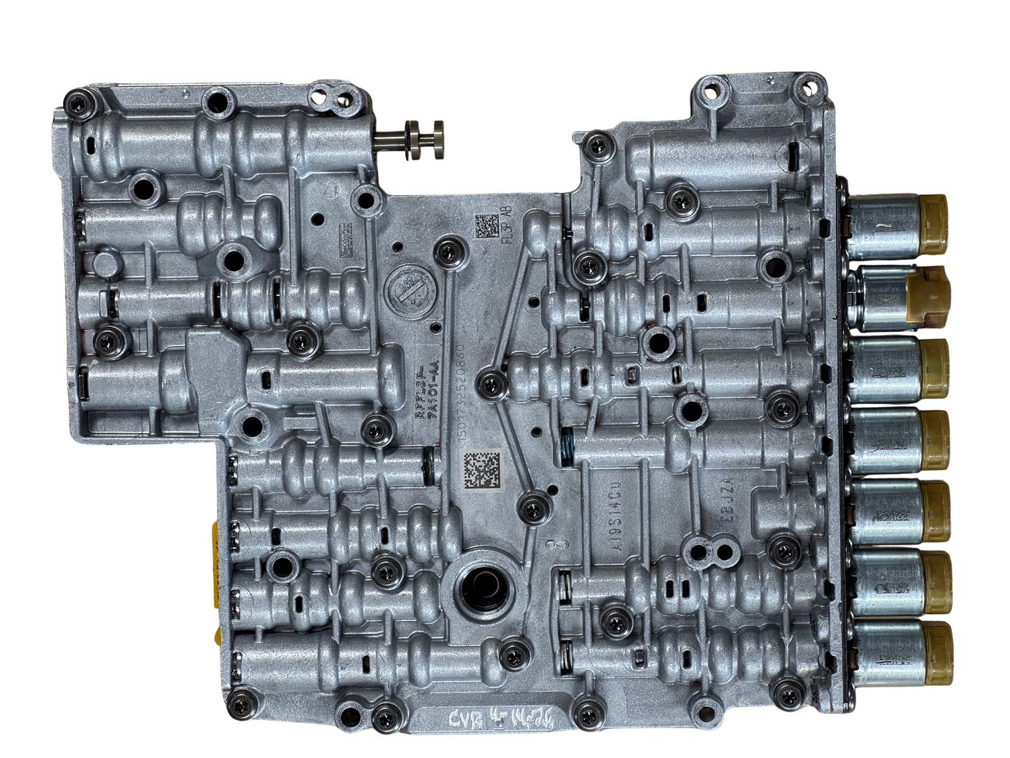 6R80 Valve Body with solenoids, rebuilt and tested, 2017-Up, for auto start/stop